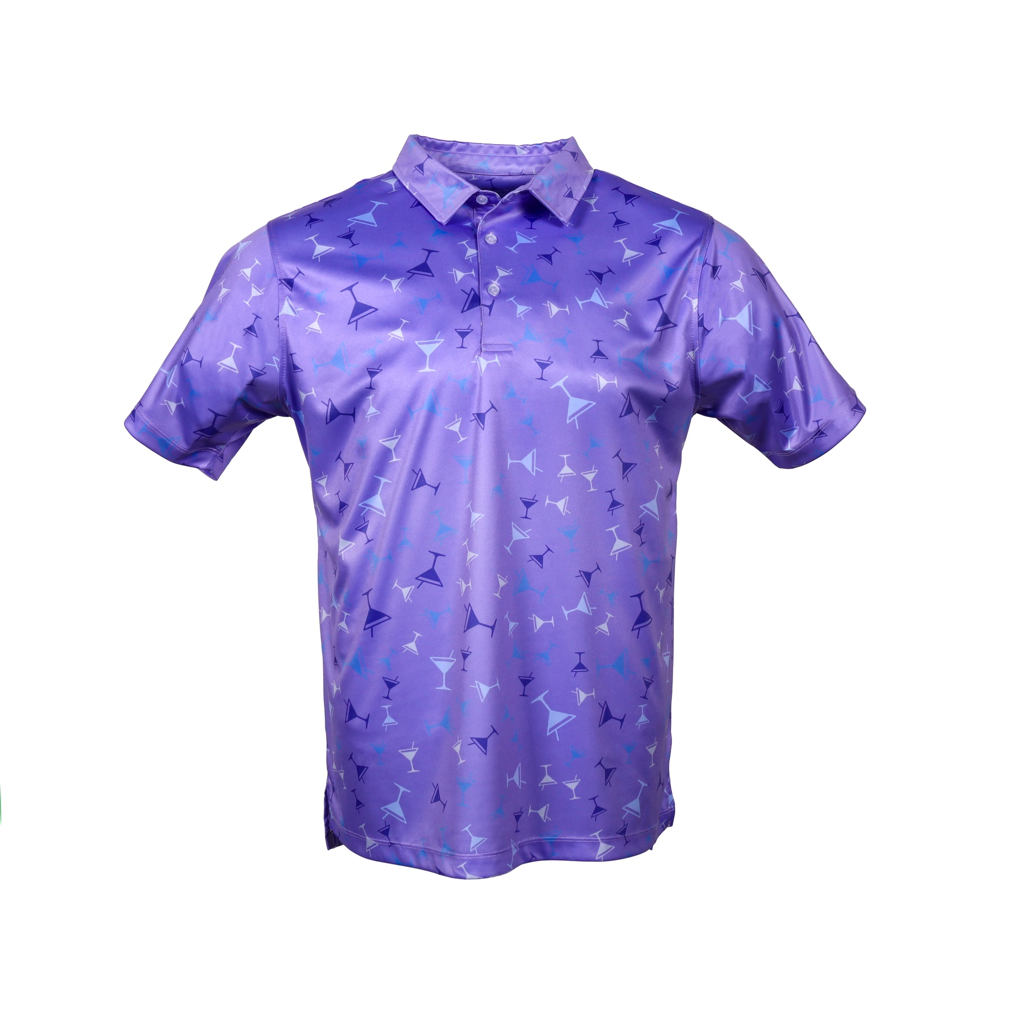 Elliott Golf The Old Fashioned Lilac Purple Men s Golf Shirt Polo XL